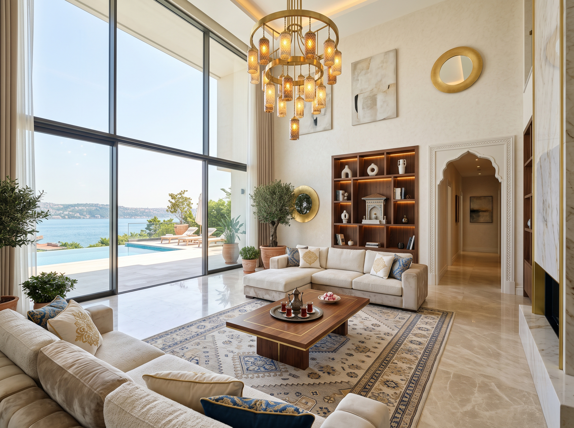 Villa iç mekan tasarımı - Mudanya, Bursa